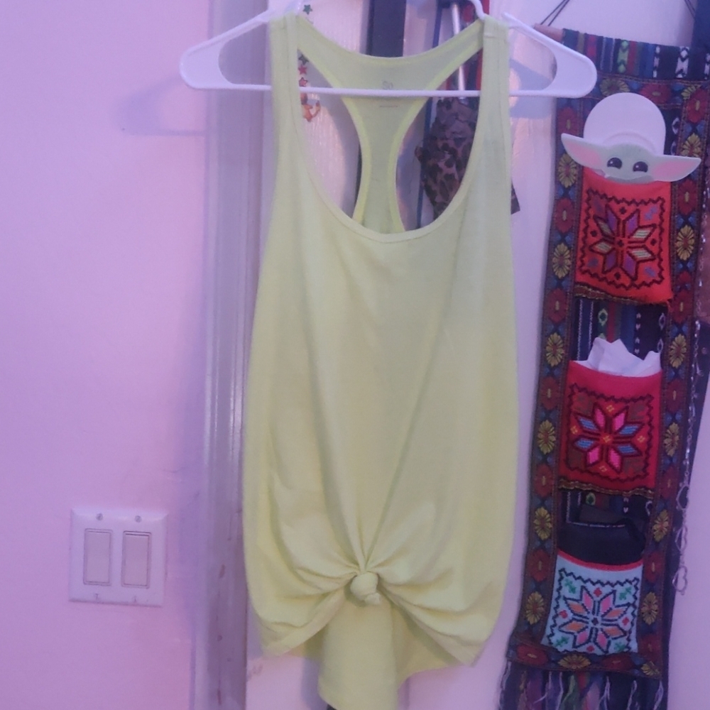 - Womans working out tank top